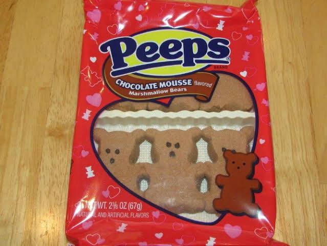 brown bear-shaped marshmallows
