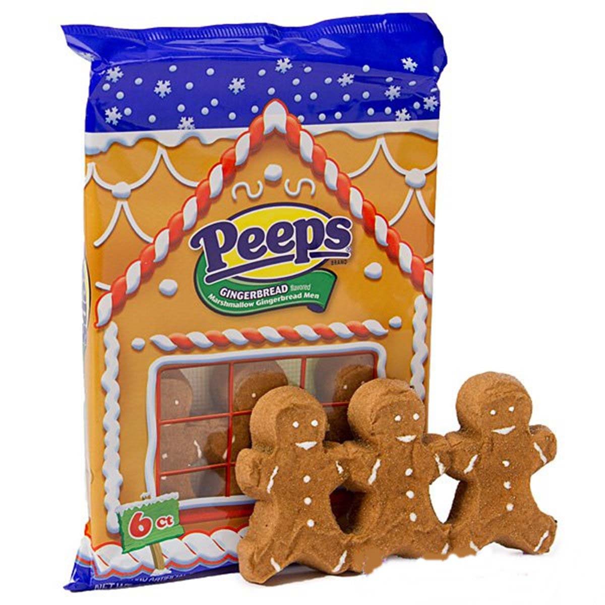 brown marshmallow gingerbread men